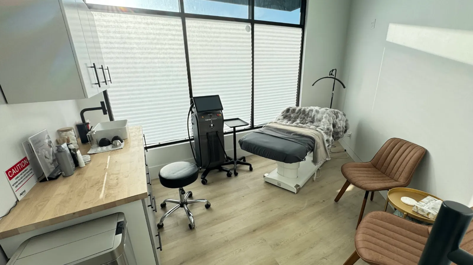 Treatment room at Anxiety Solutions Utah in Bluffdale